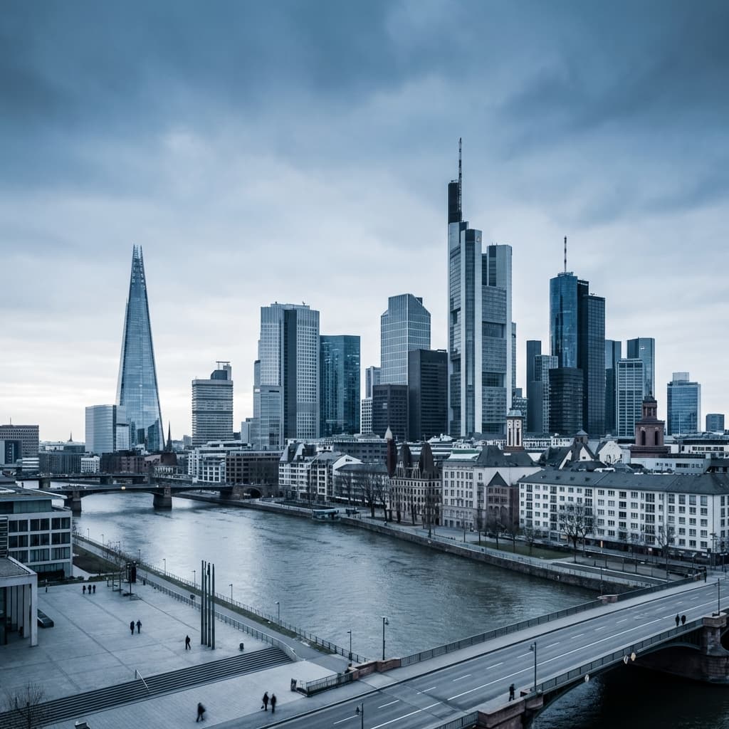 Finanzmetropole Skyline